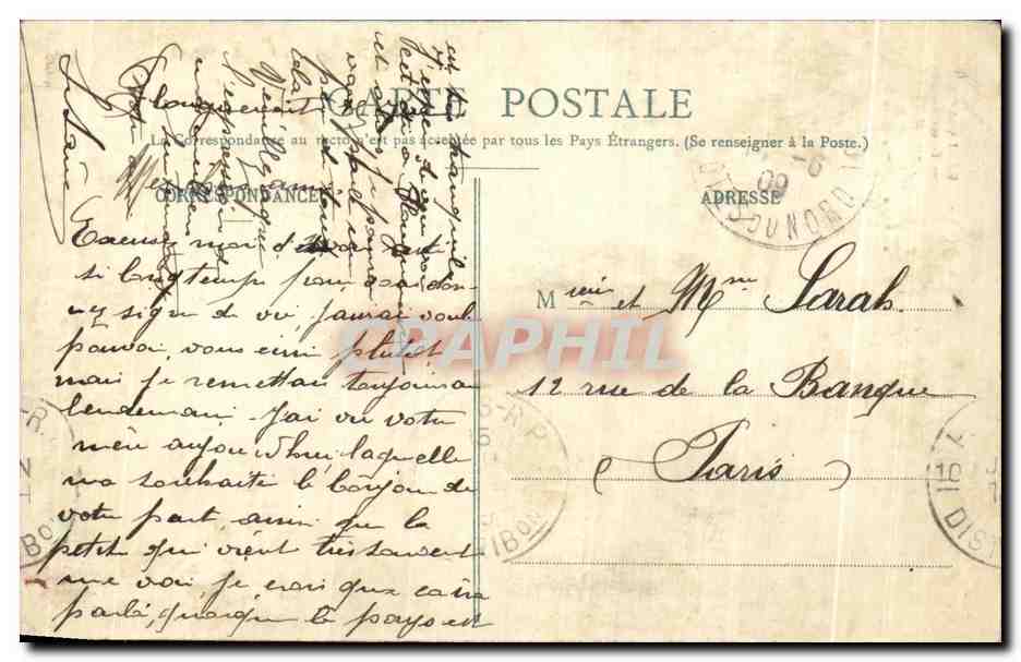CPA Bretagne Chapelle de Notre Dame du Mont Carmel a Bel Air pres Moncontour — Verso