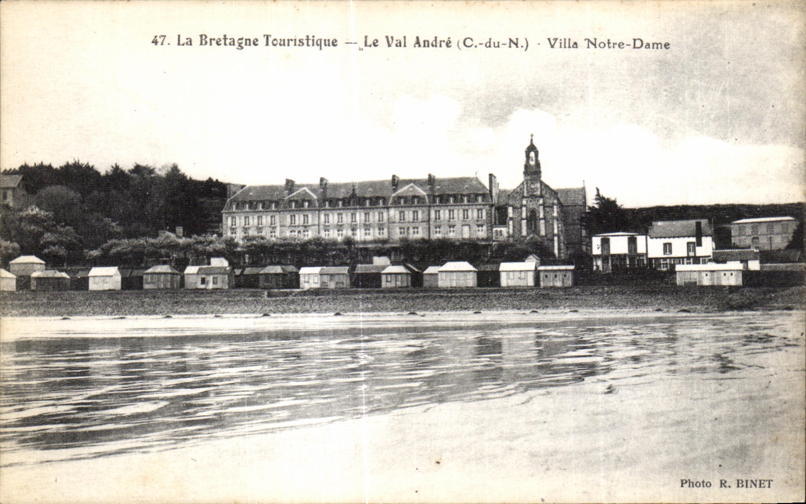 Le Val André (C.-du-N.) — Villa Notre-Dame — La Bretagne Touristique — Photo R. BINET