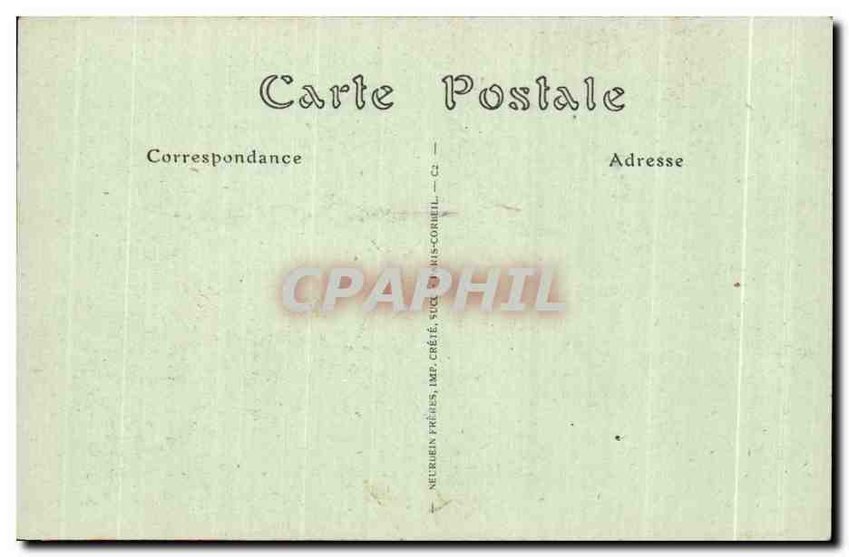 CPA Treguier L Eglise de Minihy — Rückseite