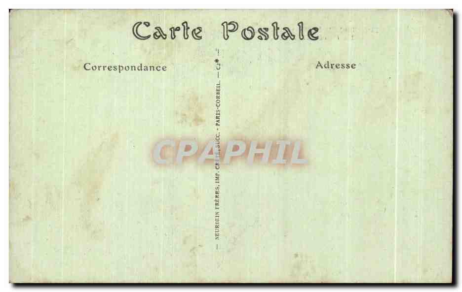 Trestraou-Perros (Côtes-du-Nord) — La Pointe du Diable — éditeur Neurdein Frères, n° 99 — Verso