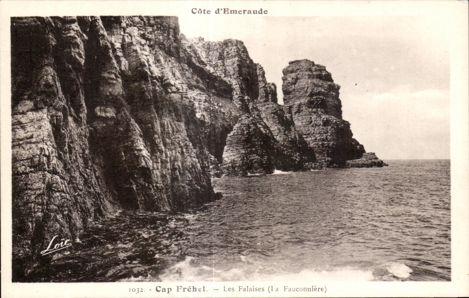 Cap Fréhel — Les Falaises (La Fauconnière) — Loir, n° 1032