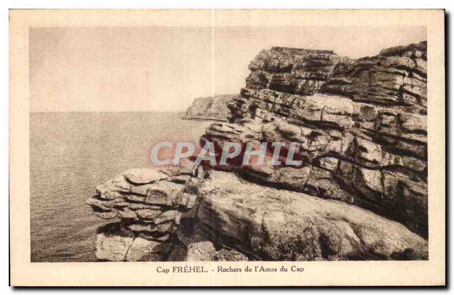 CPA Cap Frehel Rochers de l Amas du Cap