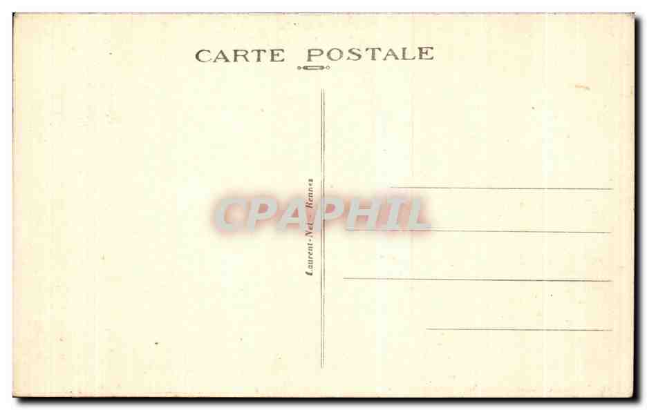 CPA Environs du Cap Frehel Le Fort La Latte Cette Forteresse Separee de la Terre Ferme Par Deux — Rückseite