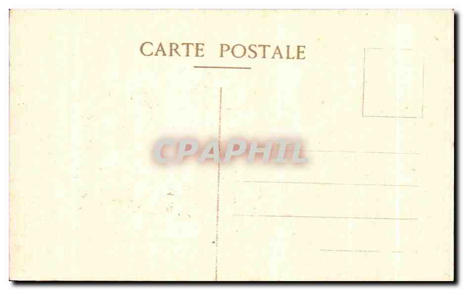 Pointe de La Latte — view of the lighthouse on the coast — Cliché de la Compagnie Aérienne Française — Back