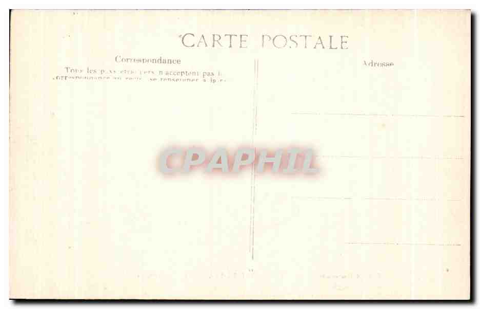 CPA Cote d Emeraude Cap Frehel La Fauconniere — Rückseite