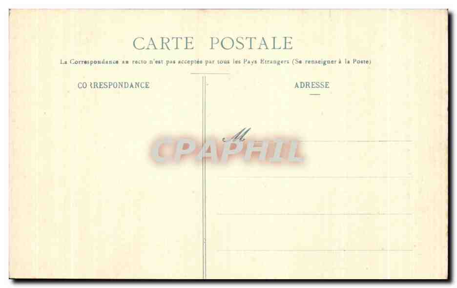 CPA Le Cap Frehel Rocher de Toul an Ifern ou Poulifer — Rückseite