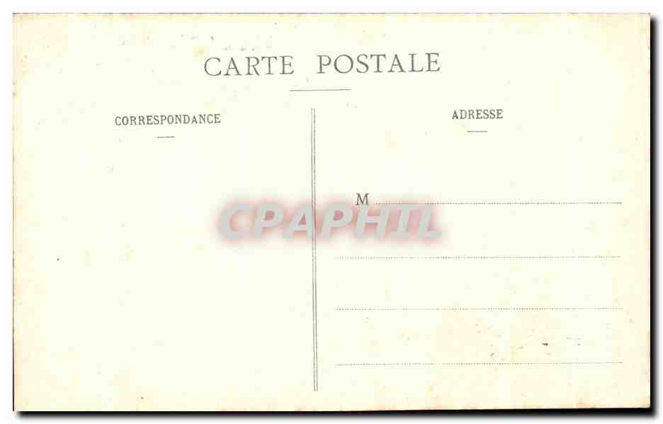 Cap Fréhel (C.-du-N.) — Rochers et crevasses où la mer, particulièrement houleuse, s'engouffre avec fracas, simulant une canonnade lointaine — n°25 — Reverso