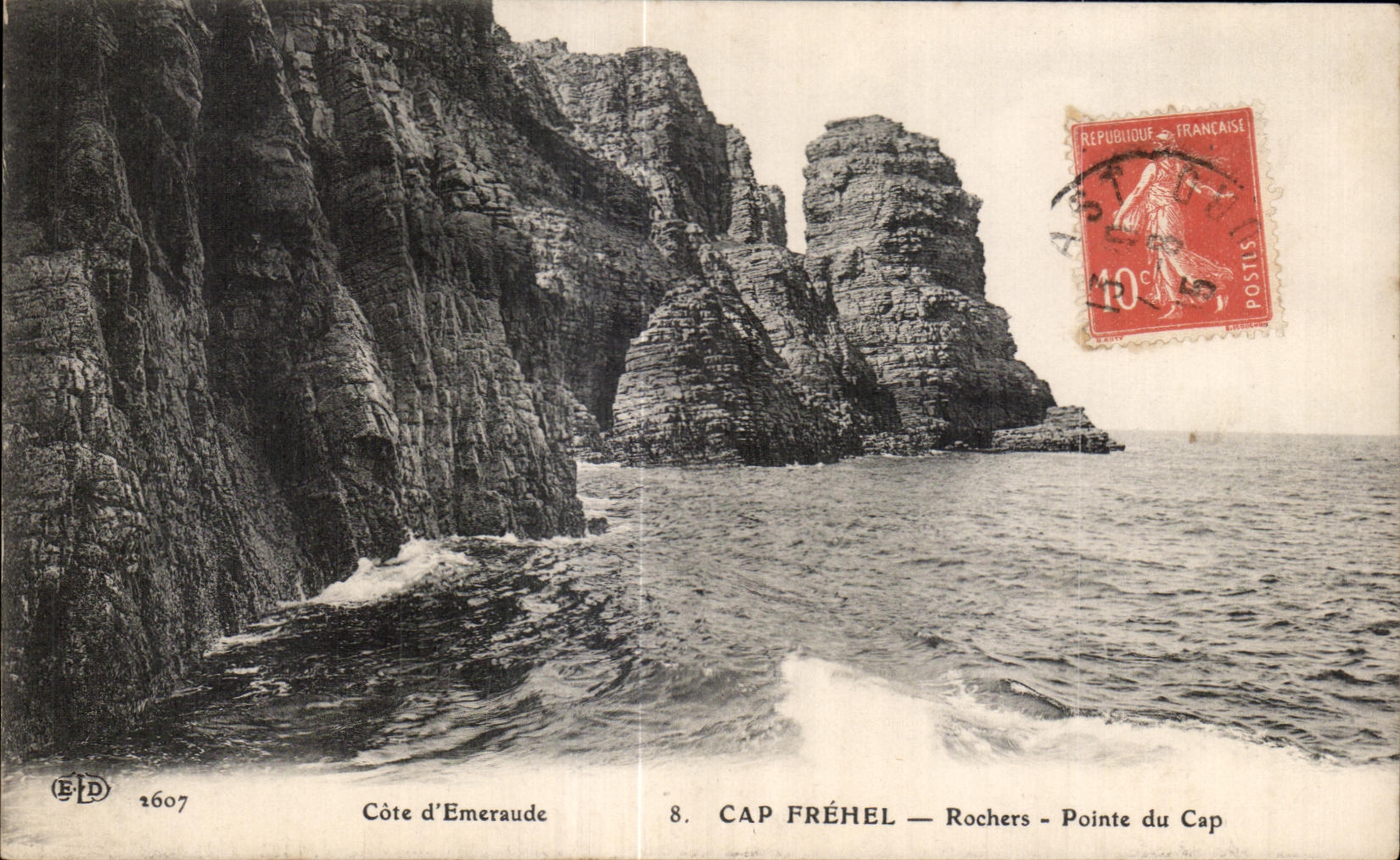 CPA Cote d Emeraude Cap Frehel Rochers Pointe du Cap