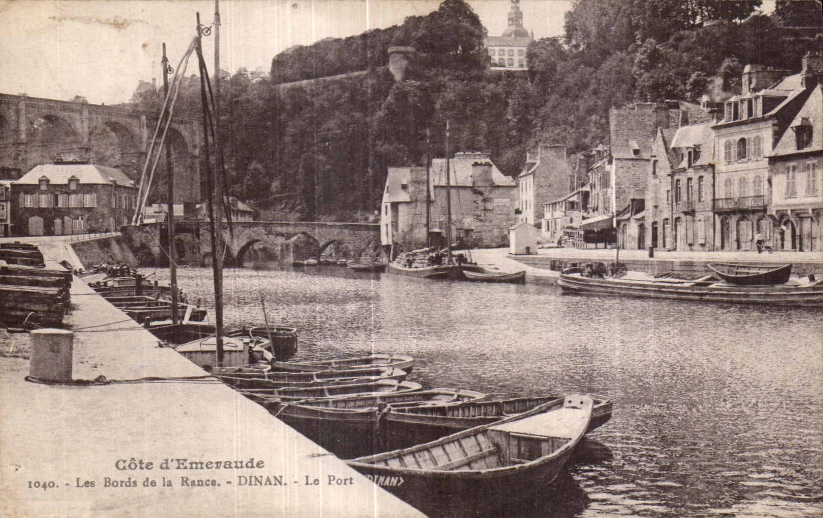 Côte d'Emeraude — Les Bords de la Rance — Le Port — DINAN