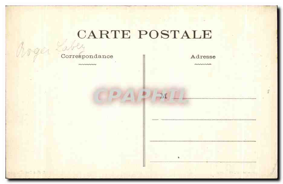 Trestraou - Vue Générale de la Plage — Éditeur : T. Yappell, Paris — Verso