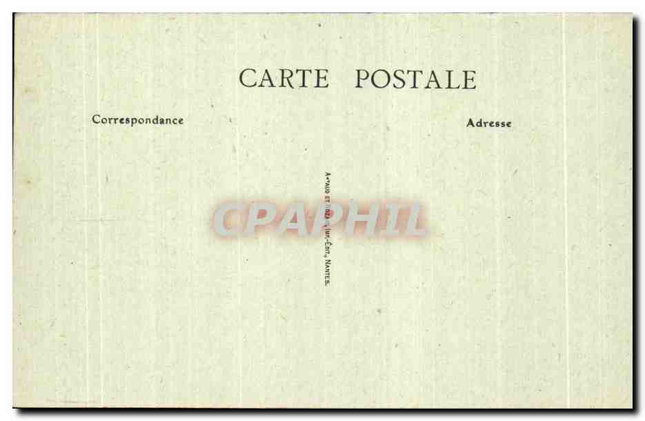 CPA Dinan La Rue et la Tour de l Horloge — Verso