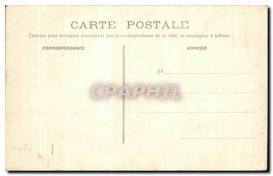 CPA Dinan Rue Du Petit Fort Chateau Branlant — Rückseite