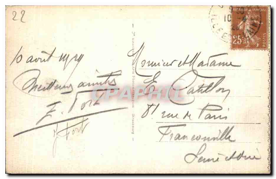 Dinan - Viaduc de Lanvallay et Vallée de la Rance — éditeur inconnu, n° de série 1 — Rückseite