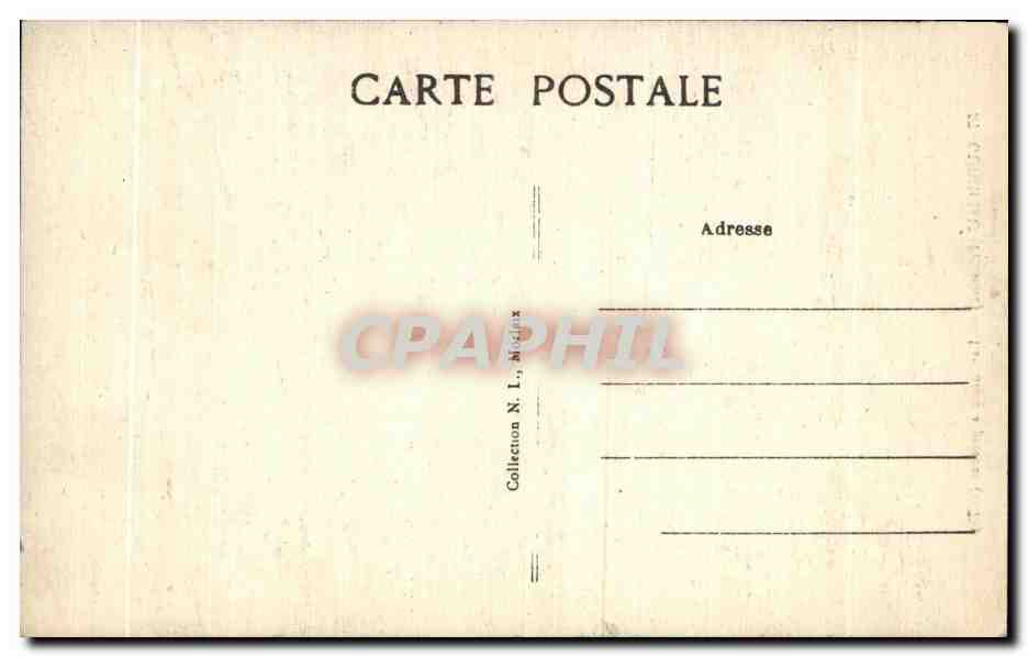 CPA Guimiliau La Chaire a Precher — Rückseite