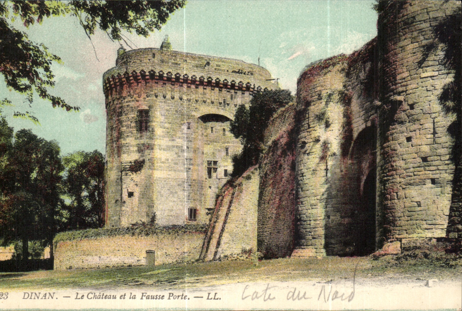 Dinan — Schloss und Falsche Pforte — LL.