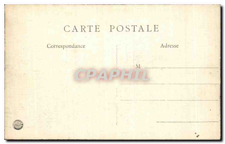 CPA Saint Jean du Doigt (Finistere) L Eglise Le Portail lateral — Rückseite