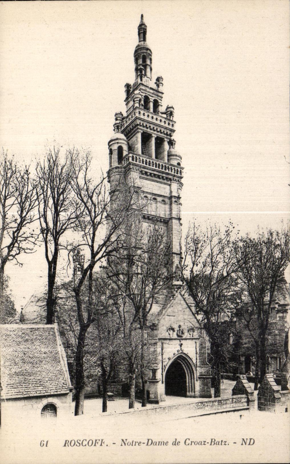 CPA Roscoff Notre Dame de Croaz Batz