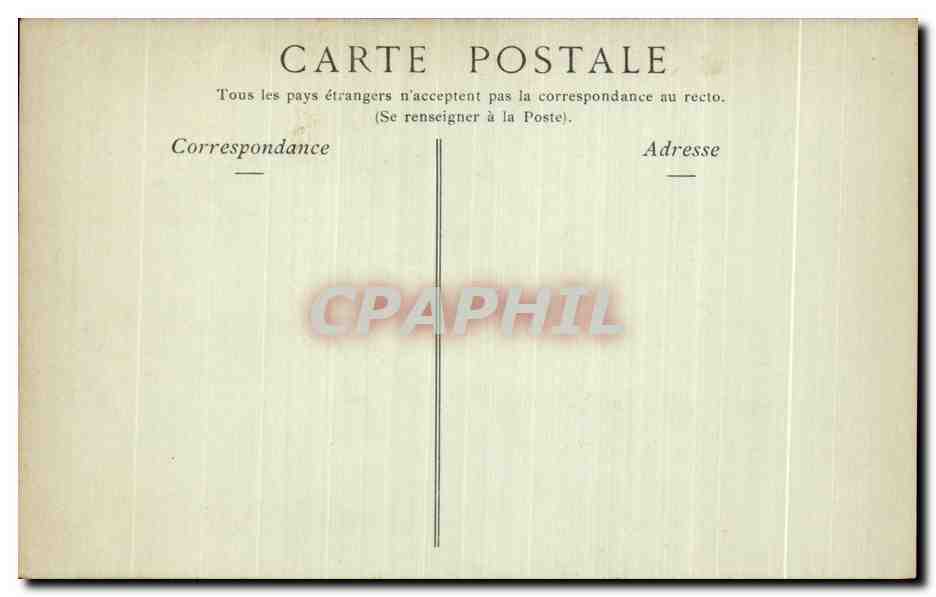CPA La Roche Maurice (Finistere) L Eglise cote de I Abside — Rückseite