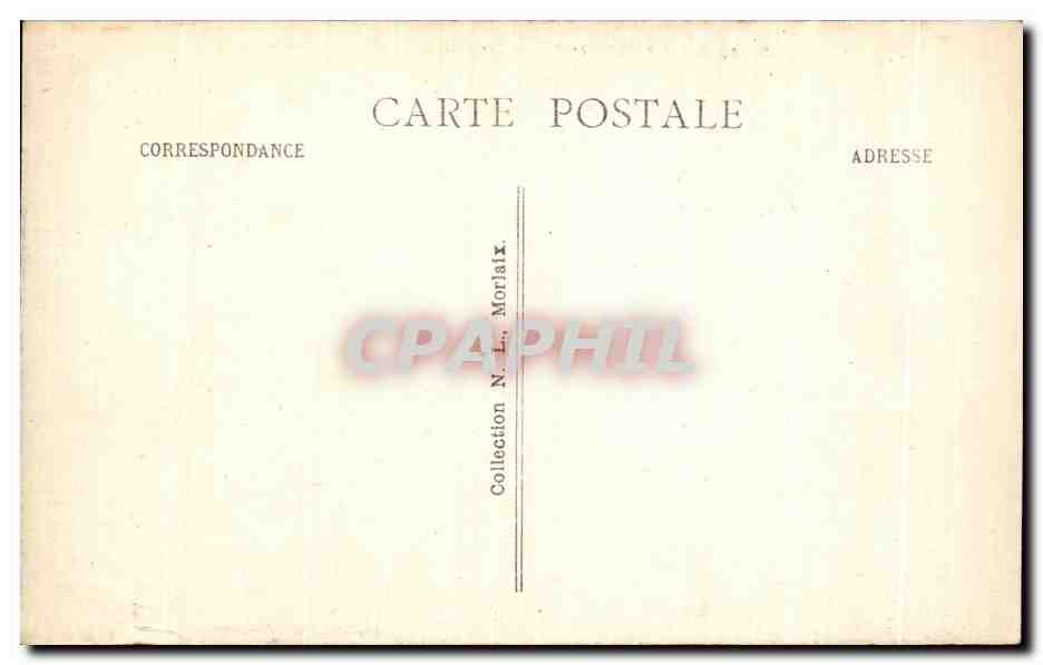 CPA Gumiliau (Finistere) Le Calvaire et I Eglise — Rückseite