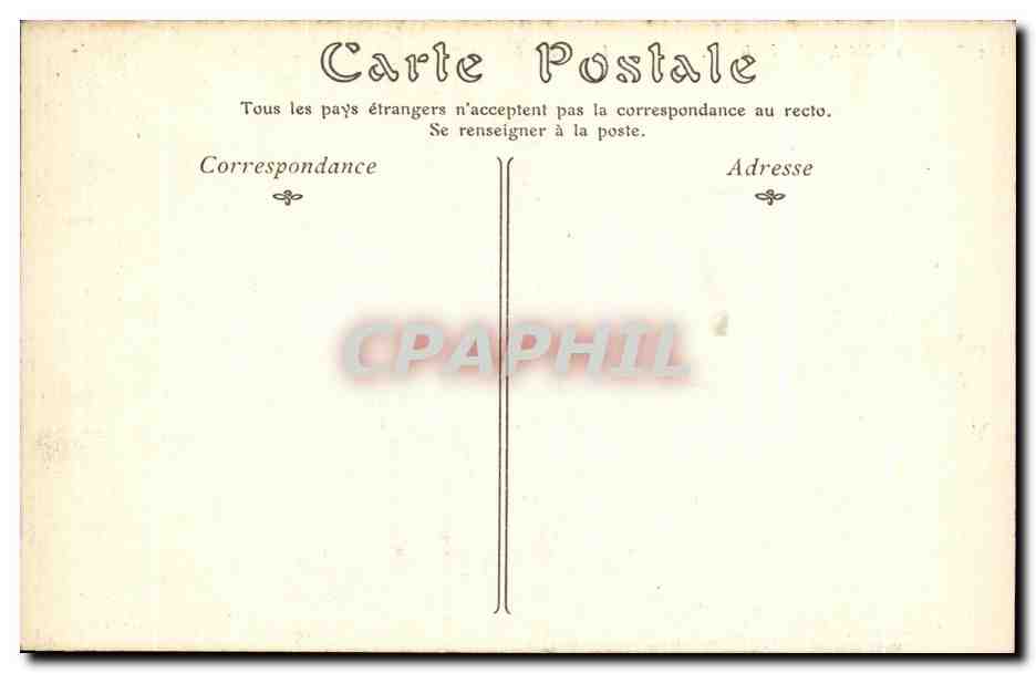 CPA Gumiliau (Finistere) L Ossuaire — Rückseite