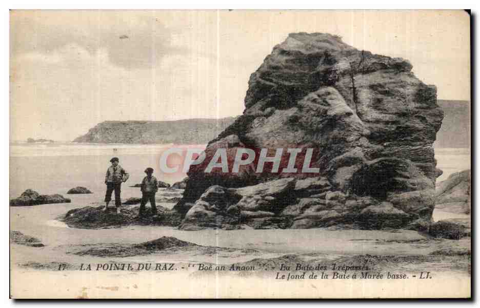 CPA La Pointe Du Raz Boe an Anaon La Baie des Trepasses Enfants