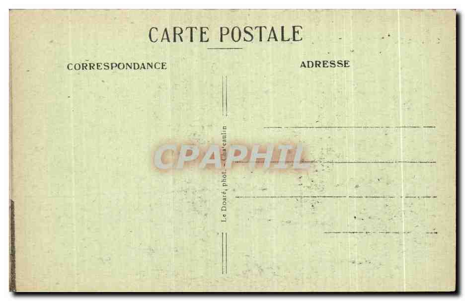 CPA Locronan Eglise du XV siecle (Cote Ouest) — Rückseite