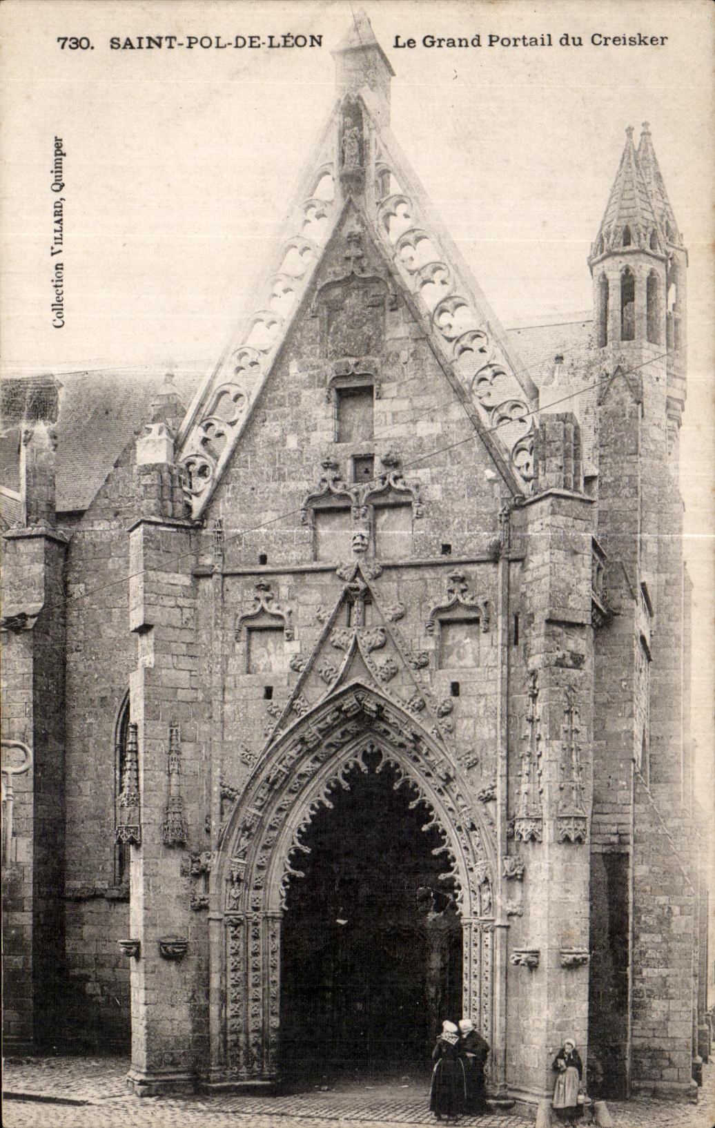 CPA Saint Pol De Leon Le Grand Portail du Creisker