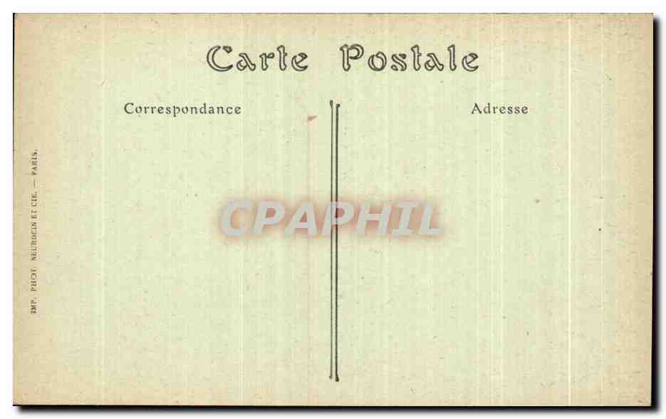CPA Lambader (Finistere) Interieur de I Eglise le Jube Cote du Choeur — Rückseite