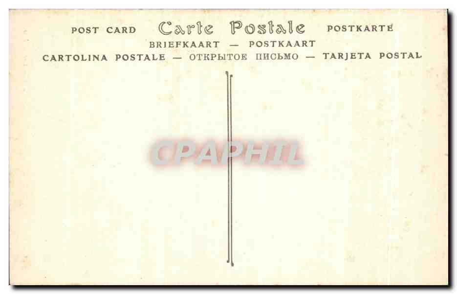 CPA Landivisiau (Finistere) L Eglise le Clocher — Rückseite