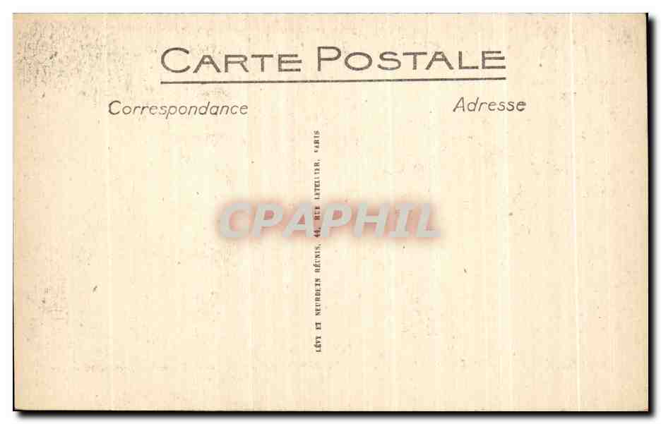 CPA Point Jean Du Doigt (Finistere) Le Tresor Grand Calice et Patene argent dore dt eisele — Rückseite