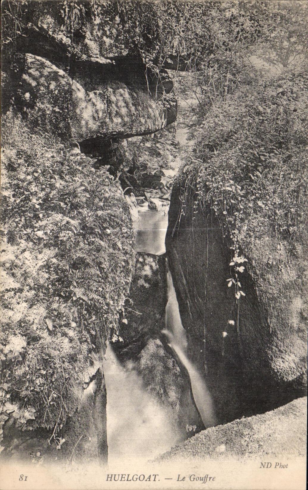 CPA Huelgoat Le Gouffre