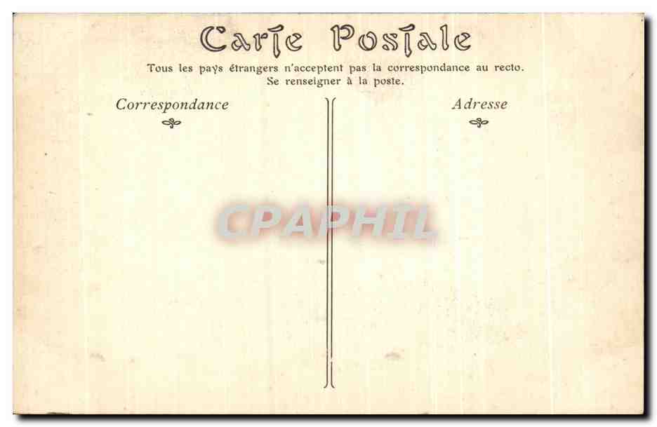 CPA Huelgoat Entree du Chaos du Moulin — Rückseite