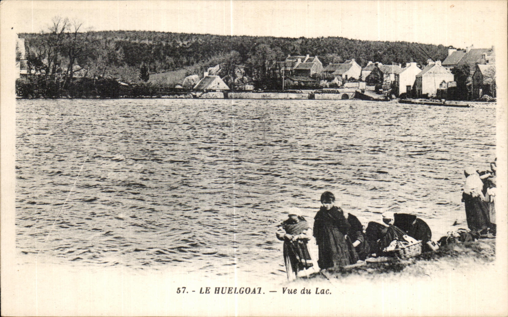 Le Huelgoat — Vue du Lac — Série 57, éditeur J. Ariaud
