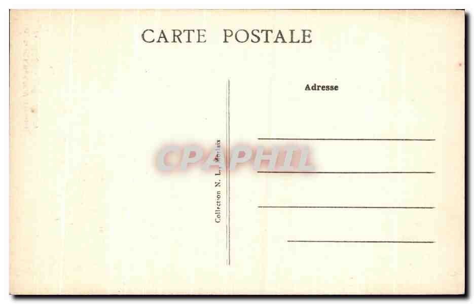 CPA St Pol de Leon (Finistere) Le Creisk er Vue d ensemble — Rückseite