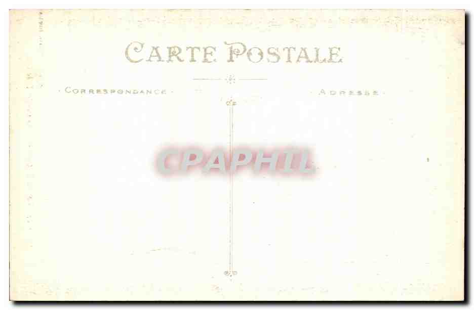 CPA Le Huelgoat Le Gouffre — Rückseite