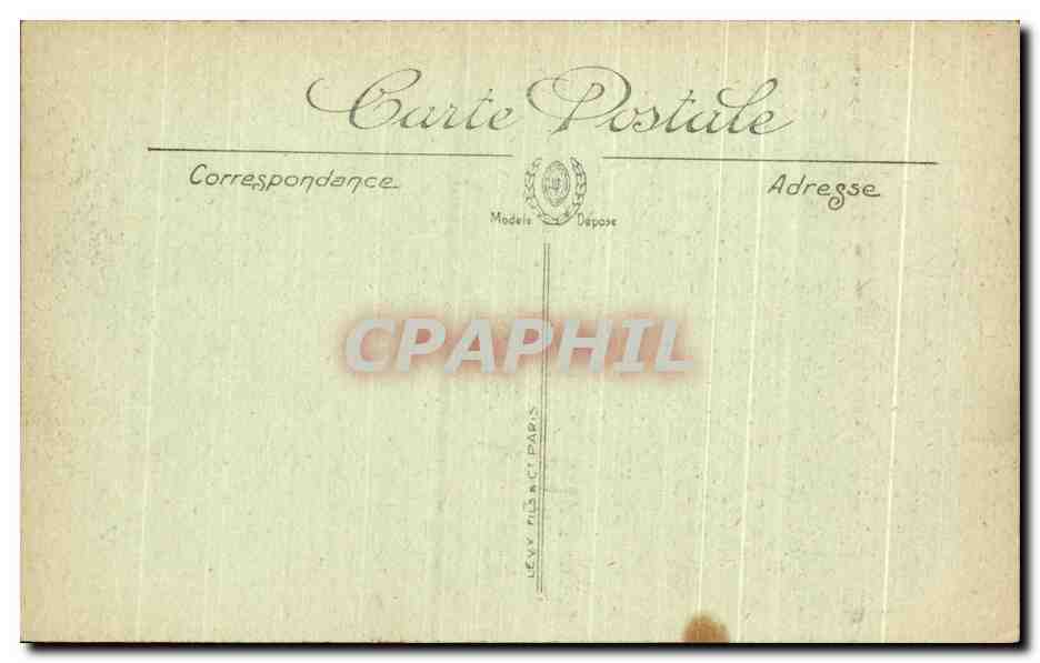 CPA Huelgoat Sons bois pres du — Rückseite