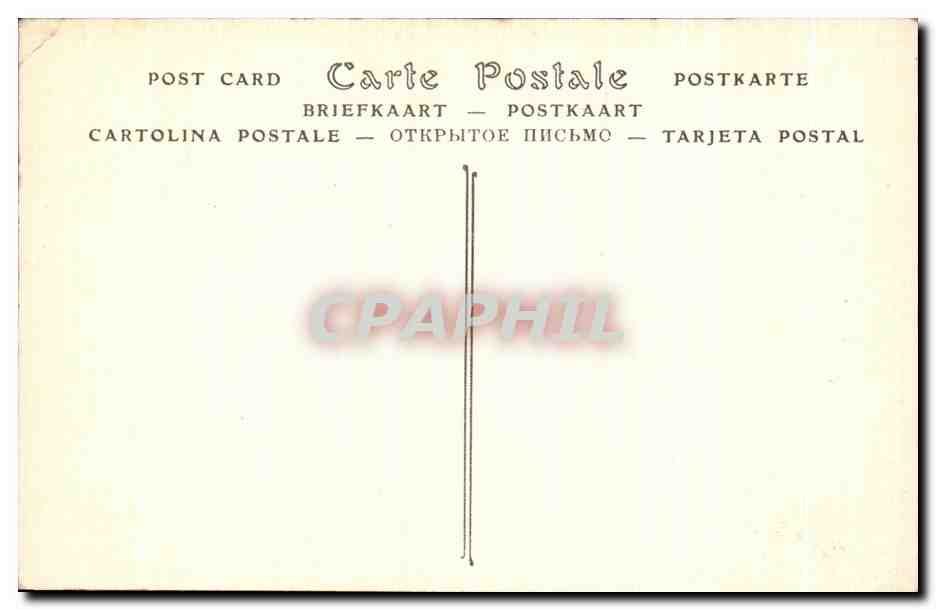 CPA Huelgoat (Finistere) — Rückseite
