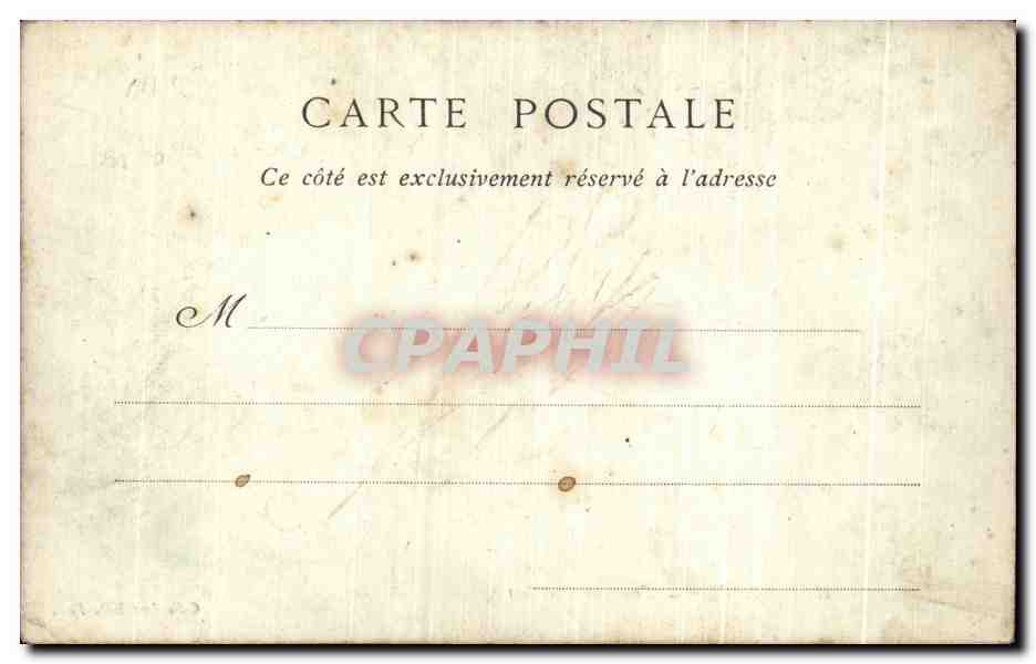 CPA Huelgoat Le Trou aux Sangliers — Rückseite