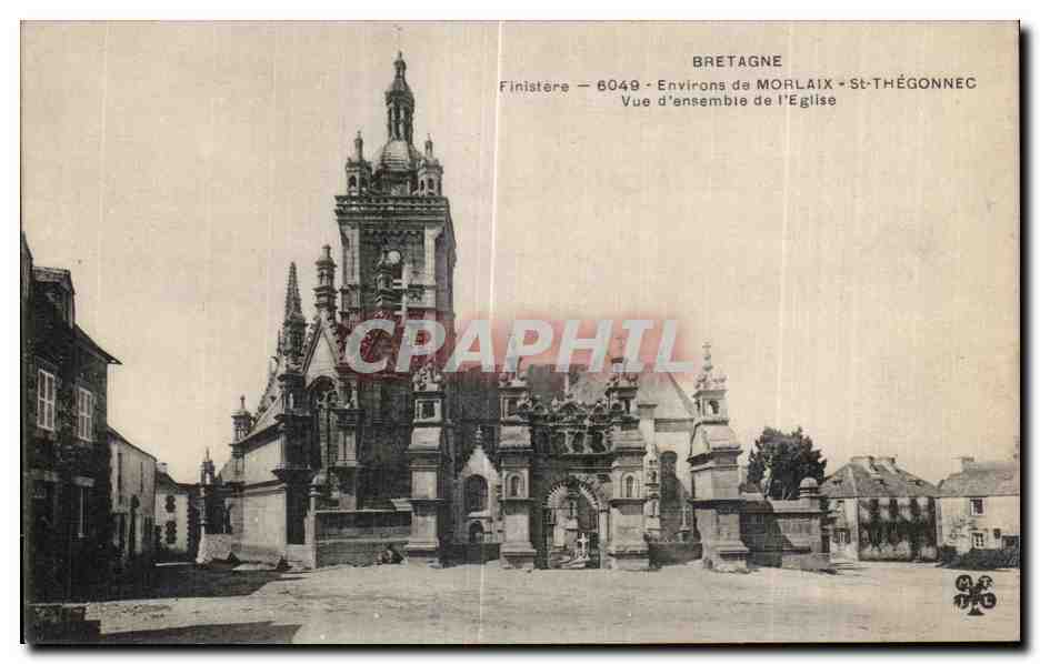 CPA Bretagne Finistere Environs de Morlaix St Thegonnec