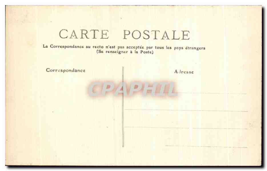 CPA Bretagne Finistere Environs de Morlaix St Thegonnec — Rückseite