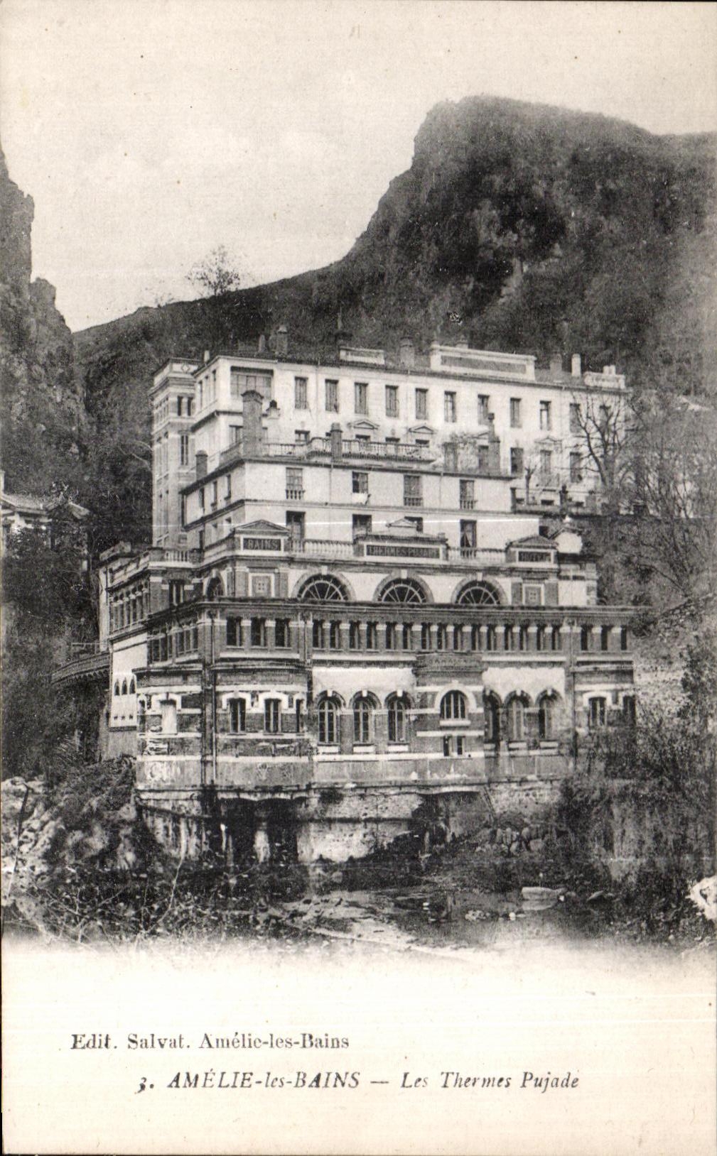 CPA Amelie les Bains Les Thermes Pujade
