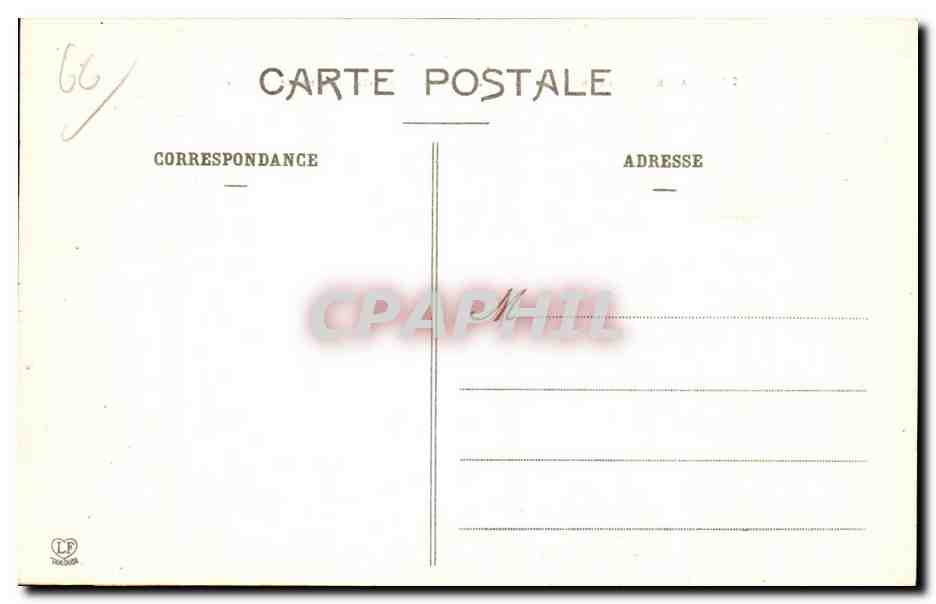 CPA Amelie Les Bains La Rive Gauche Du Mondony — Rückseite