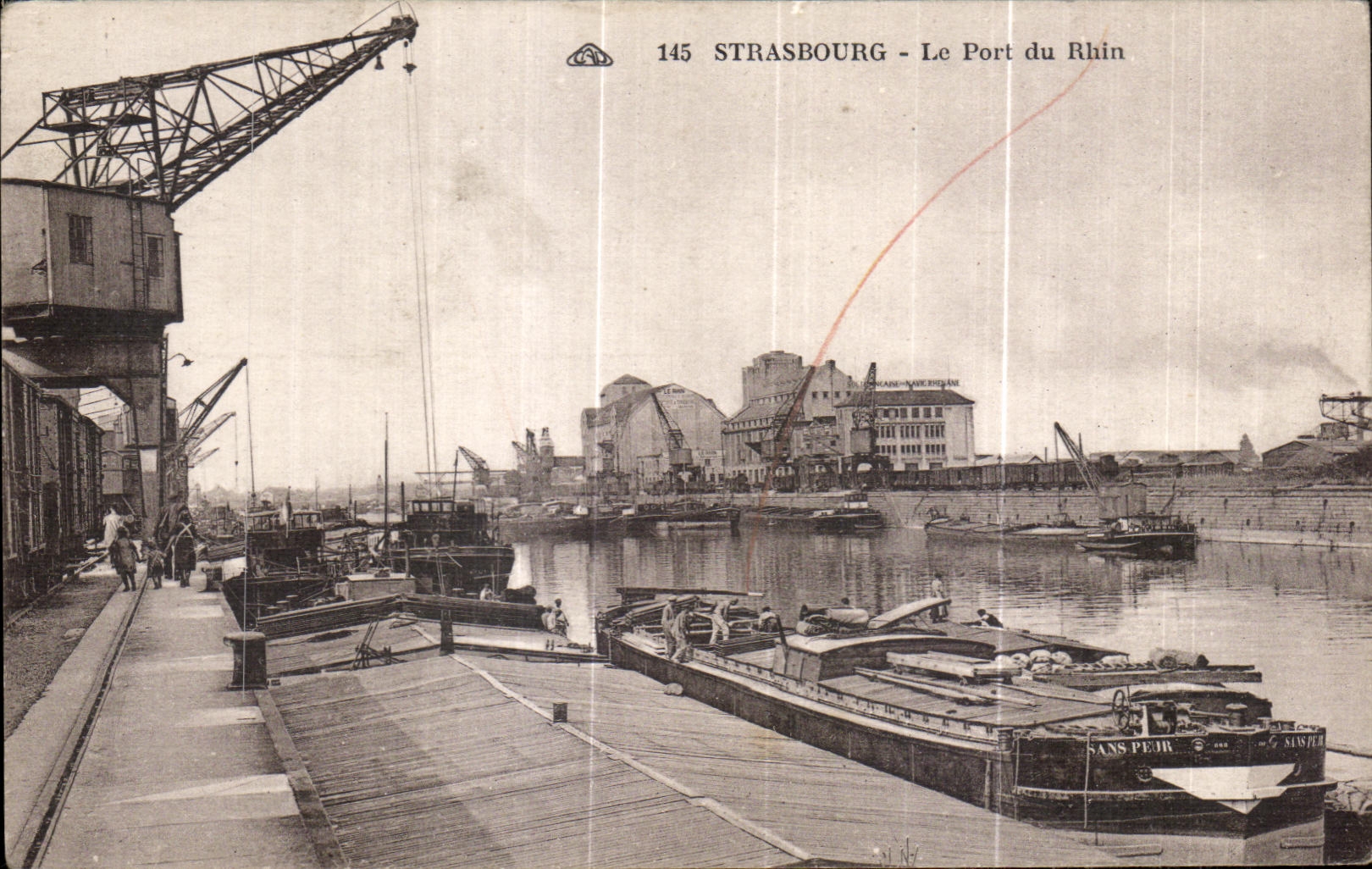 CPA Strasbourg Le Port du Rhin