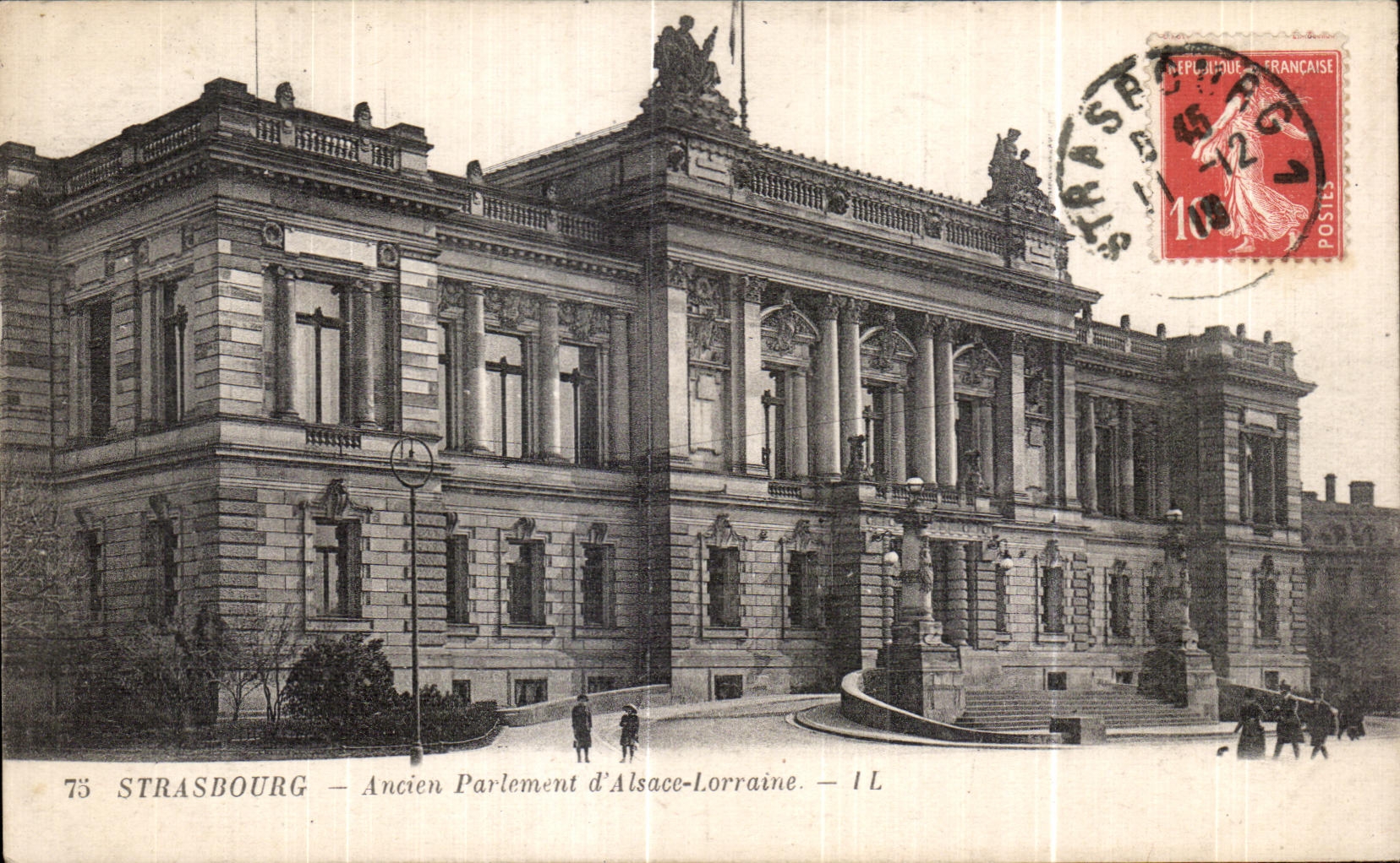 CPA Strasbourg Ancien Parlement d Alsace Lorraine
