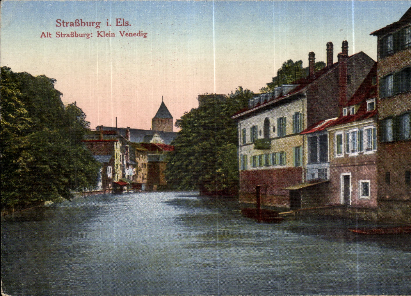 CPA Strasburg Els Alt Strasburg Klein Venedig