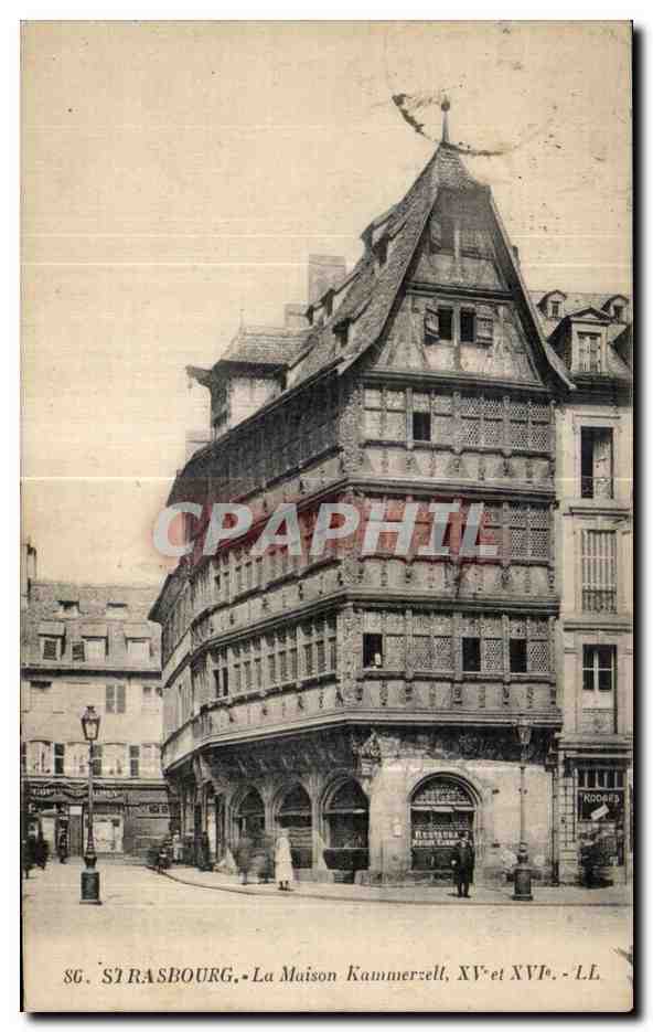CPA Strasburg La Maison Kammerzell