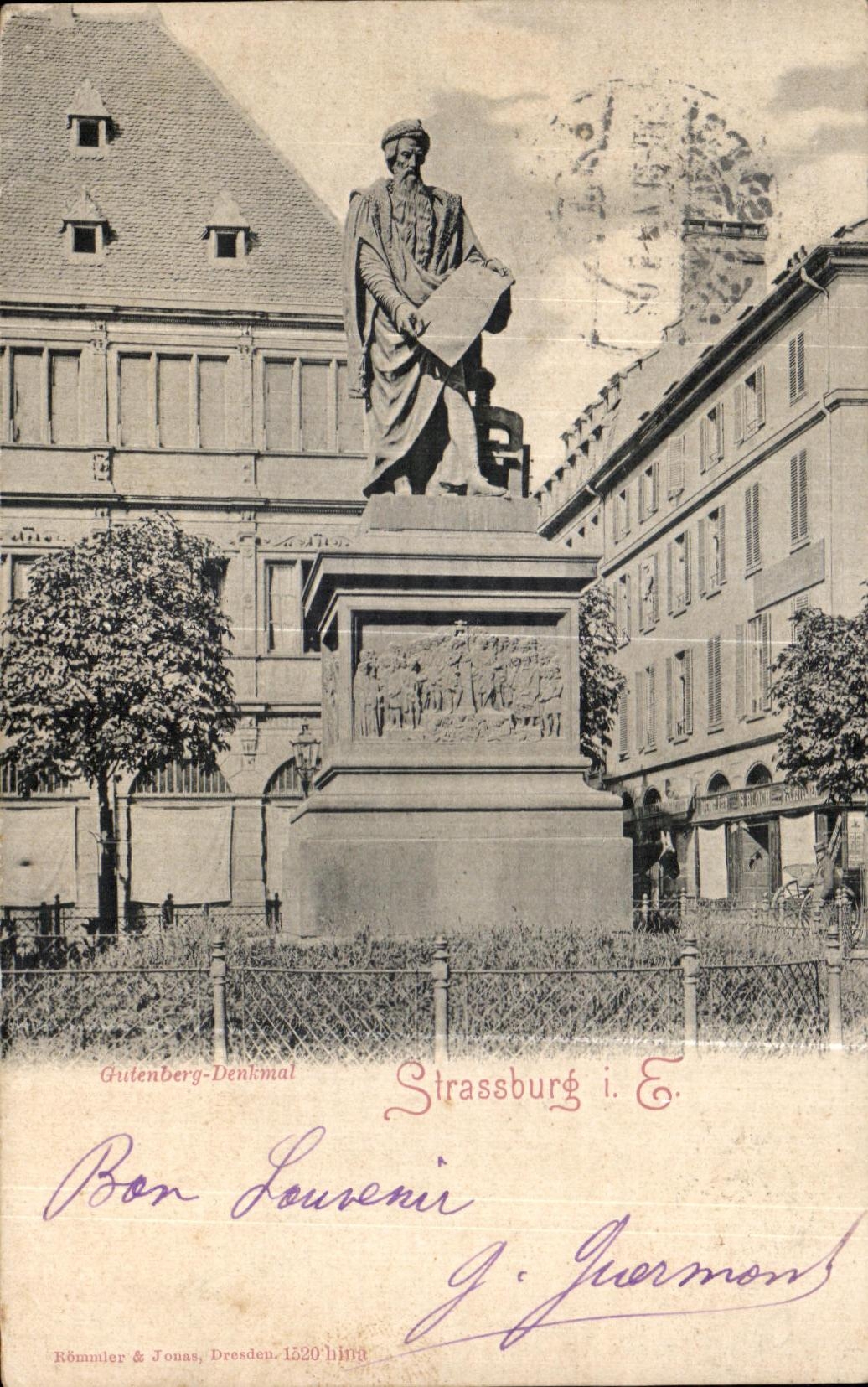 CPA Gutenberg Strasburg
