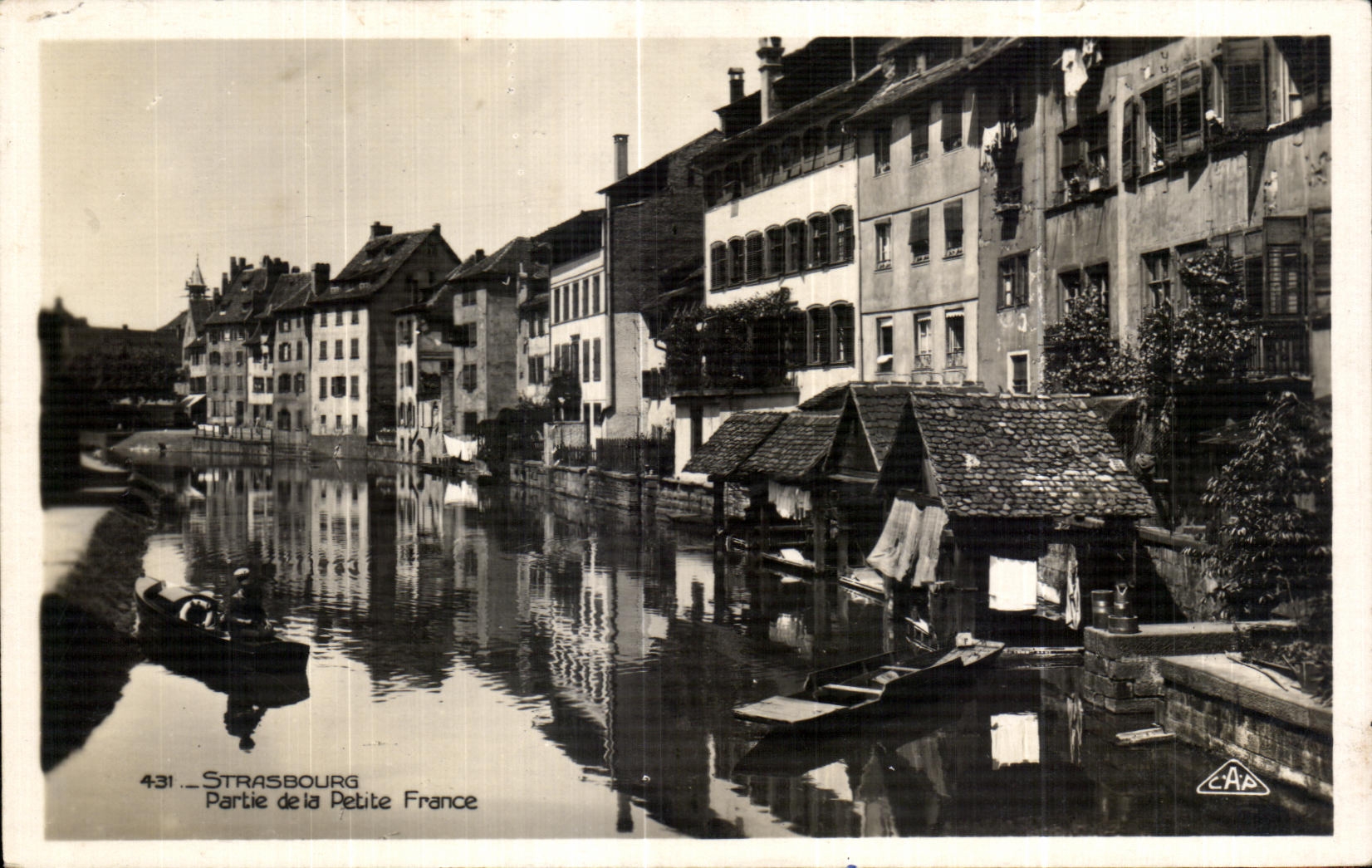 CPA Strasburg Partie de la Petite France