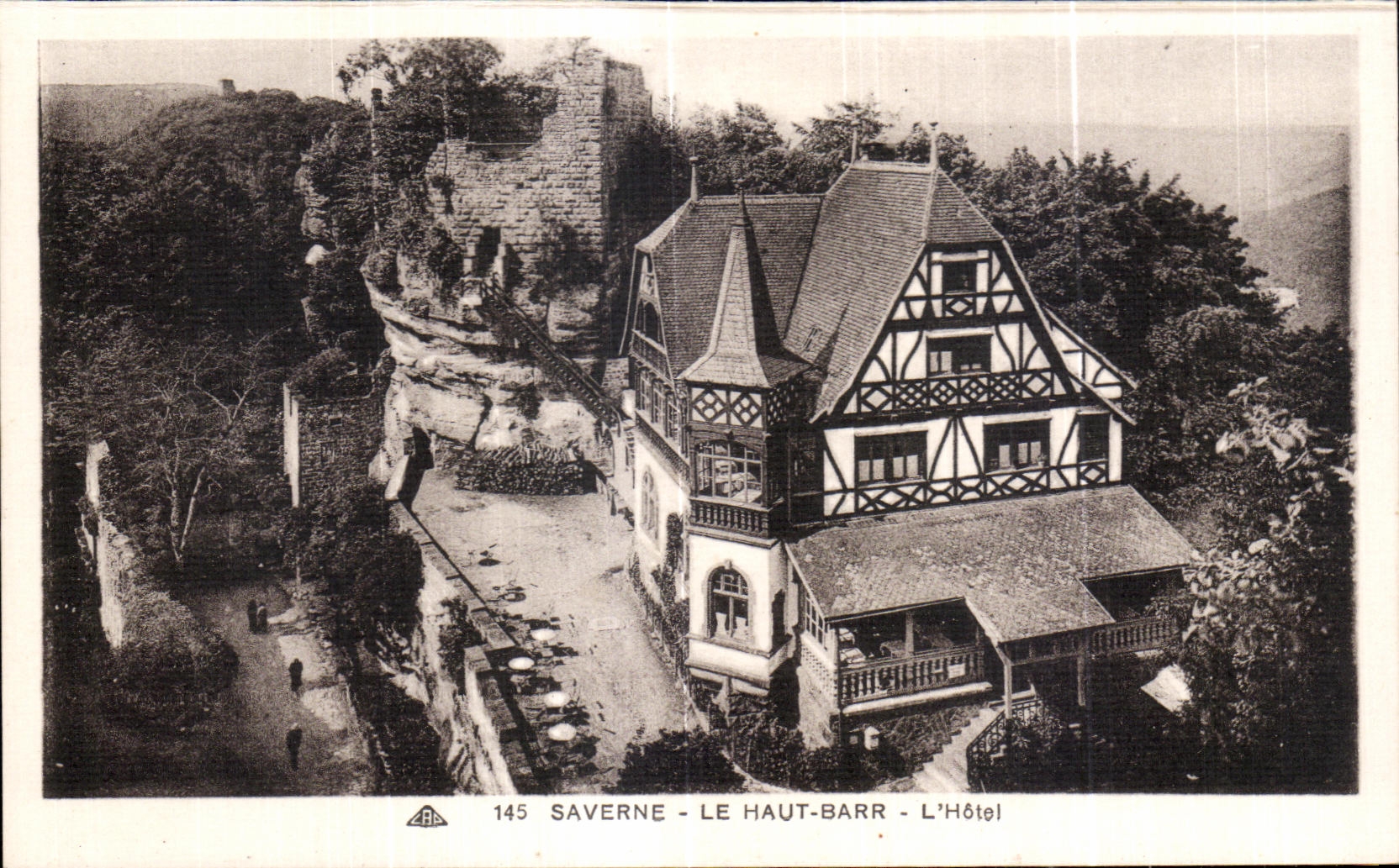 CPA Saverne Le Haut Barr L Hotel
