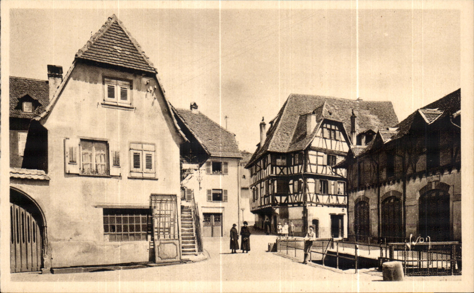 Obernai (Bas-Rhin) — Un coin du Vieux Village — La Douce France, n°51